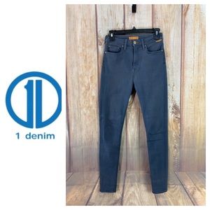 ➡️1 Denim Gray High Waisted Skinny Fit Size 26
